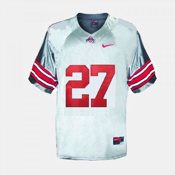 Ohio State Buckeyes Eddie George Men's #27 Gray College Football Jersey 2404NKWI1